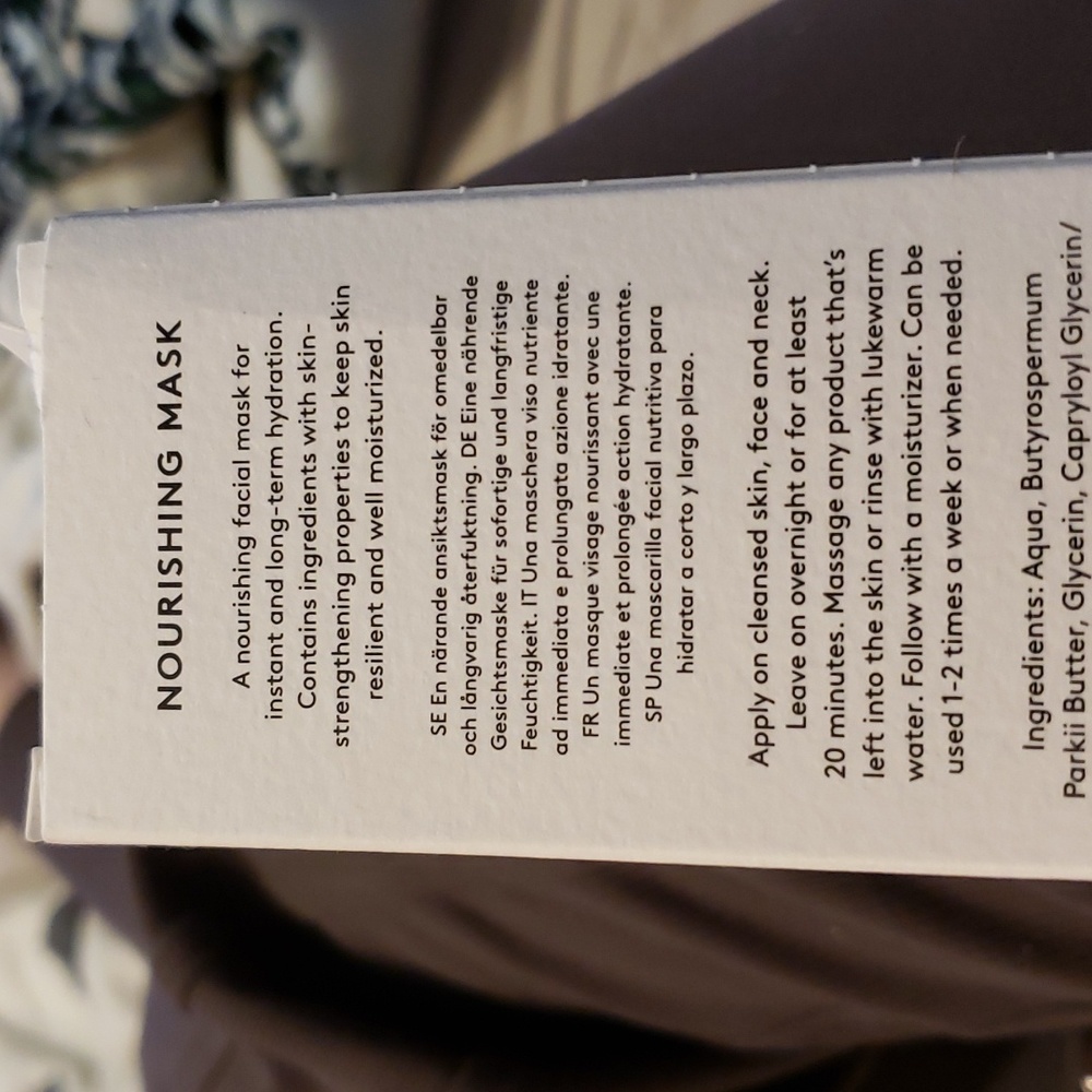 Verso Nourishing Mask with Ceramides NIB NEW IN BOX - Picture 4 of 9